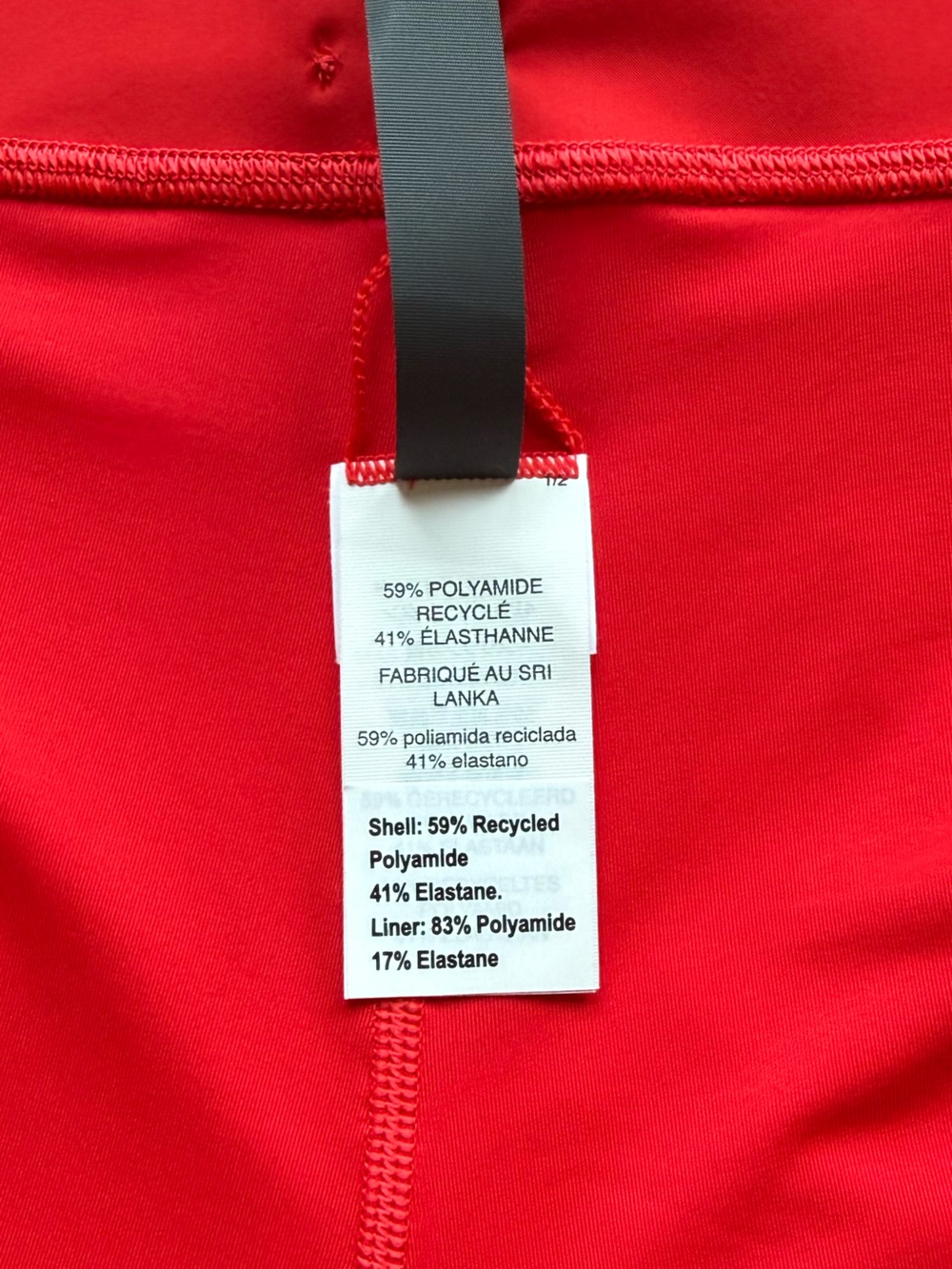 NWT Vuori Shorty Swim Shorts in Bright Red Size L - Picture 10 of 13